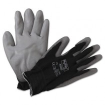 Ansell HyFlex 11-600 Nylon Polyurethane Glove Knit Wrist Cuff (Size 11) - Pack of 3 Pairs