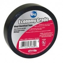 Intertape Economy Grade Black Vinyl Electrical Tape