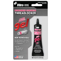 Vibra-Tite Pro Line 13508BC Permanent Strength Gel Threadlocker-Blister Carded 8mL Tube