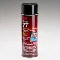   3M Super 77 Spray Adhesive, 24 oz, 16.5 oz Net, Aerosol