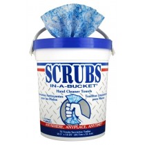 Scrubs 42272 Hand Cleaner Towels, 72ct Bucket