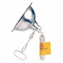 Flood & Handy Clamp Lamps 18/2 6Ft White C, Sold As 1 Each