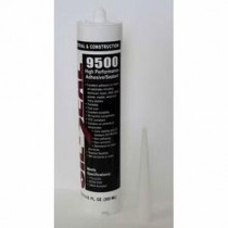 Sil-Seal 9500 High Performance Adhesive Sealant, White, 10.3oz