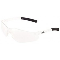 Bullhead Safety Eyewear BH511 Pavon, Crystal Clear Temples, Clear Lens, Clear TPR Temple Tips (12 Pair Box)