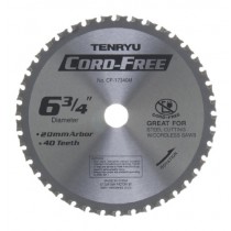 Tenryu CF-17340M 6 3/4" 40 TPI cord-free steel cutting blade