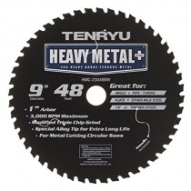 Tenryu HMC-23048BW 9" x 48T Heavy Metal Plus Alloy Teeth Saw Blade