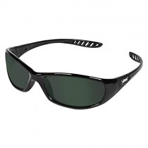 Jackson Safety V40 Hellraiser Safety Glasses (20545), IRUV Shade 5.0 Lens with Black Frame, 12 Pairs / Case