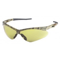 Jackson Safety 22610 V30 Nemesis Safety Glasses, Amber Anti-Fog Lenses with Camo Frame (Pack of 12)