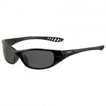 Jackson Safety V40 Hellraiser Safety Glasses (25714), Smoke Lens with Black Frame, 12 Pairs / Case