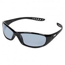 Jackson Safety V40 Hellraiser Safety Glasses (25716), Indoor / Outdoor Lens with Black Frame, 12 Pairs / Case
