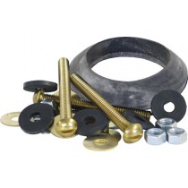 Kissler & Company Inc. 68-7946 Universal Fit Heavy Duty Tank to Bowl Kit, Solid Brass