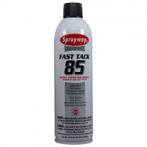 Sprayway SW085SY Fast Tack 85 General Purpose Web Adhesive, Case of 12 - 12 oz