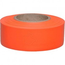 Presco Products TXPGPR Texas Solid-Color Roll Flagging PresGlo, Pink - 1.2 x 150 in. - Case of 12