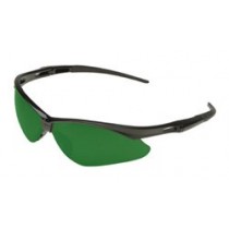 Jackson Safety 3004761 Nemesis Cutting Safety Glasses Black Frame / IRUV 5.0 Shade Green Lens (19860)