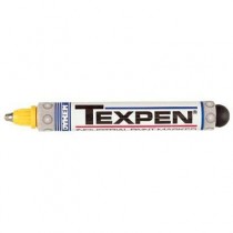 Dykem TEXPEN Industrial Paint Markers - 3/64" white texpen