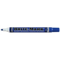 BRITE-MARK Medium Tip Paint Marker, Blue