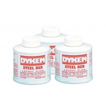 Layout Fluid, Steel Red(TM), 4 oz by Dykem (Pack of 3)