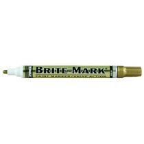 BRITE-MARK Medium Tip Paint Marker, Gold