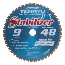 Tenryu PRF-23048BWK 9" Steel-Pro Stabilizer Saw Blade