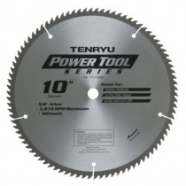 Tenryu PT-25590 10" Carbide Tipped Saw Blade ( 90 Tooth ATAF Grind - 5/8" Arbor - 0.091 Kerf)