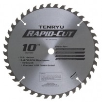 Rs-25540 10 X 40t Carbide - Wood (For Table Saws) by Tenryu