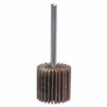 Merit Abrasives 481-08834137311 High Performance Mini Flap Wheel With 0.25 in. Mounted Steel Shank 1 x 1 x 0.25 80 Grit