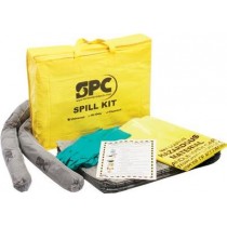 Visible Yellow PVC Bag Kit For Small Spills