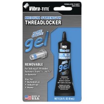 Vibra-TITE 125 Removable Medium Strength Gel Anaerobic Threadlocker, 8 ml Tube, Blue