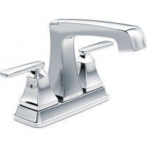 Delta Faucet 2564-MPU-DST Ashlyn Two Handle Centerset Bathroom Faucet, Chrome