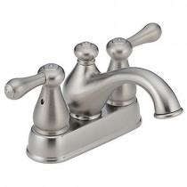 Delta Faucet 2578LF-SSMPU Leland, Two Handle Centerset Bathroom Faucet, Stainless