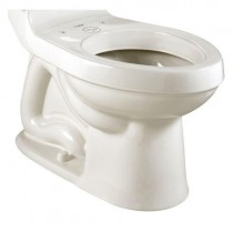 American Standard 3225.016.020 Champion Right Height Elongated Toilet Bowl with Bolt Caps, White (Bowl Only)