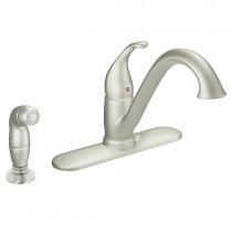 Moen 7840CSL Camerist One-Handle Low Arc Kitchen Faucet, Classic Stainless