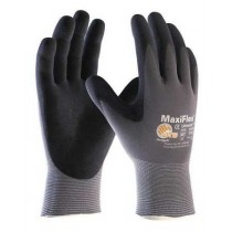 Coated Gloves, 2XL, Nylon, 2XL, PR