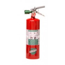 Buckeye 70258 Halotron Hand Held Fire Extinguisher with Aluminum Valve and Wall Hook, 2.5 lbs Agent Capacity, 3-3/8" Diameter x 5-5/8" Width x 13-3/8" Height