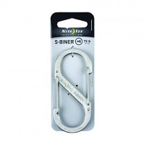 Nite Ize Size-4 S-Biner Dual Spring Gate Carabiner, Stainless