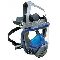MSA Safety 10031341 Advantage 3200 Full-Facepiece Respirator with European Head Harness, Large