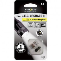 Nite Ize LRB2-07-1W 1 Watt L.E.D. Kit, Quickly Convert AA Mini MagLite from Incandescent to LED Technology