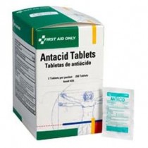 First Aid Only, Antacid Tablets, Chewable, 250 Tablets Per Dispenser Box