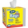 Scott Rags in a Box, White, 300/Box